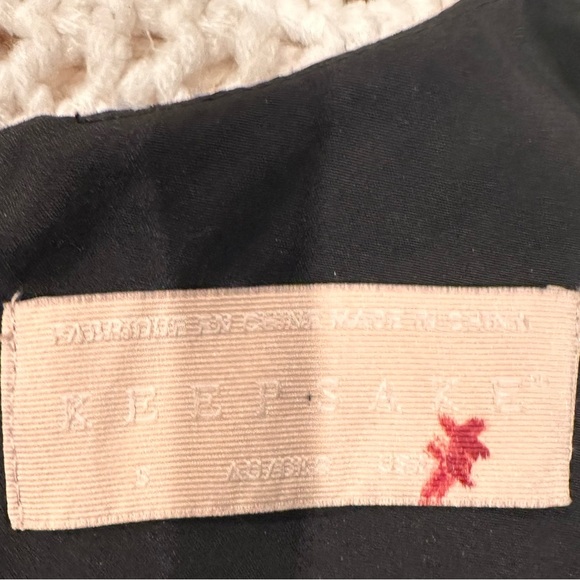 KEEPSAKE THE LABEL Call Me Mini WOMENS Dress Black with White Polka Dots Small. - Picture 10 of 14